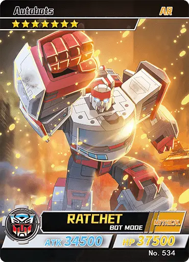 RATCHET ทรานส์ฟอร์เมอร์ส ออโต้บอท
