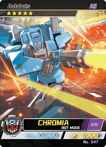 CHROMIA ทรานส์ฟอร์เมอร์ส ออโต้บอท
