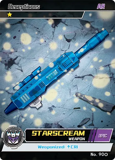 STARSCREAM WEAPON